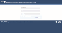 Desktop Screenshot of abcd.demo.homolog.bvsalud.org